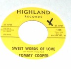 1166 - Tommy Cooper - Sweet Words Of Love - Highland